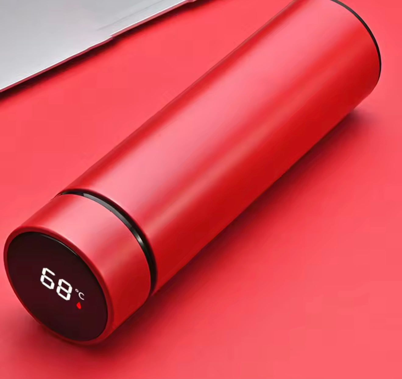 Termo Inteligente de Acero Inoxidable 316 – Pantalla Táctil de Temperatura y Aislamiento 24h para Bebidas Calientes o Frías